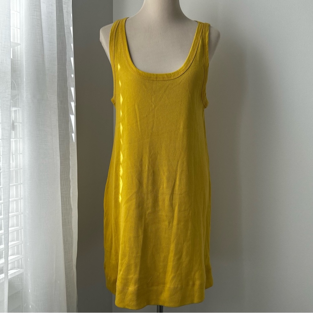 🍒NWOT Free People Beach Tracey Midi Dress. Gold. Size: Large. - Picture 4 of 11